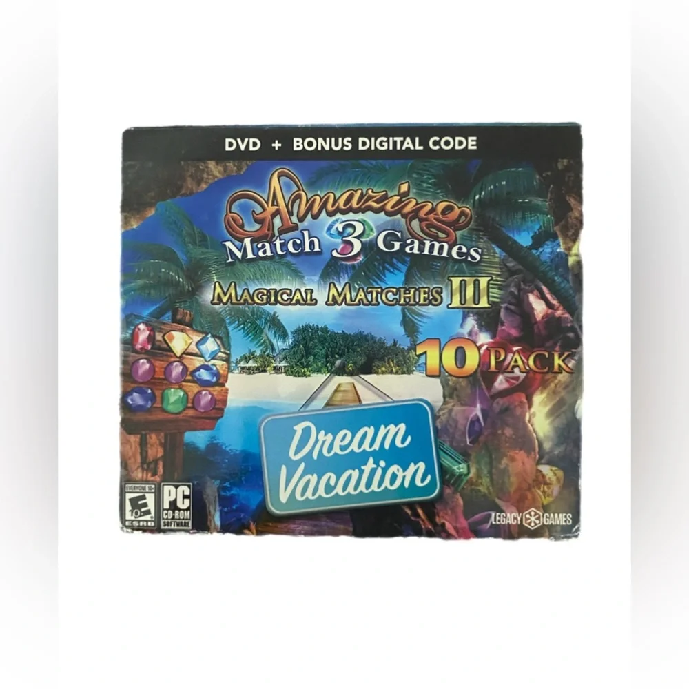 Match 3 Games Dream Vacation/Card Games Mahjong Adventures